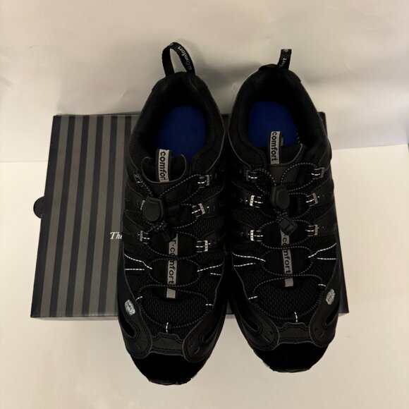 Size 12 Wide - Dr. Comfort 7611-W-12.0 Performance Therapeutic Black #7611 - Picture 5 of 12